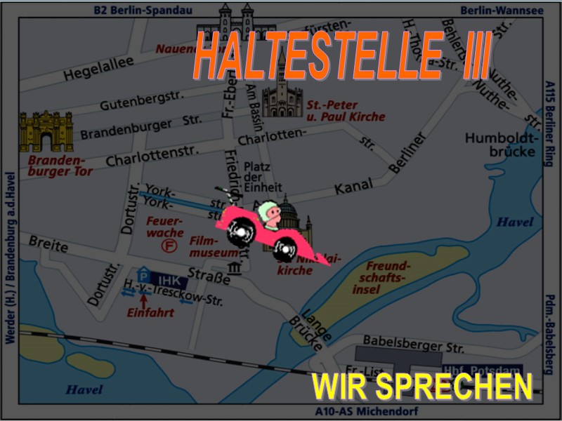 HALTESTELLE  III WIR SPRECHEN